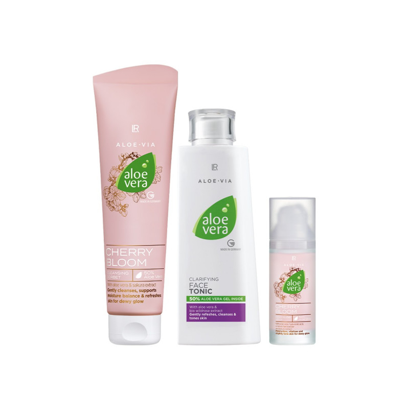 LR AV CherryBloom Ensemble de soins pour le visage