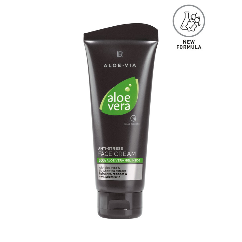 Crème anti-stress pour hommes à l'aloe vera