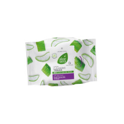 Lingettes nettoyantes et nourrissantes à l'aloe vera