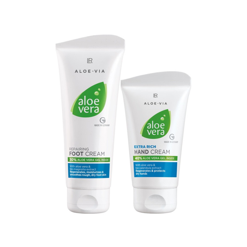 Aloe Vera Hand and Foot Care Set