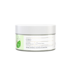 Aloe Vera CBD Oil-Salt Body Scrub