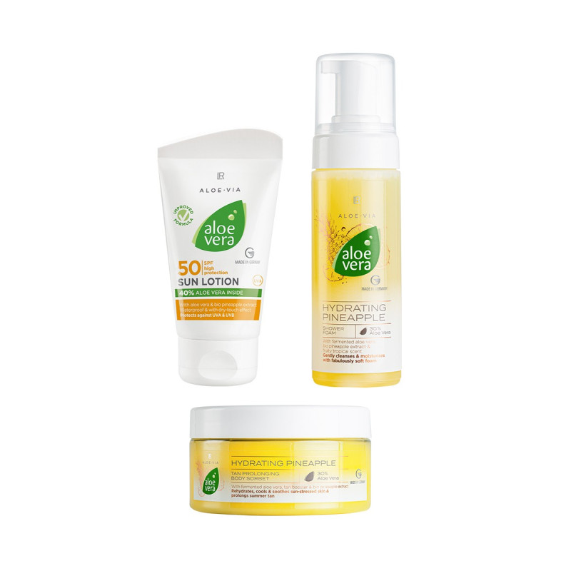 Aloe Vera Summer Glow Body Set