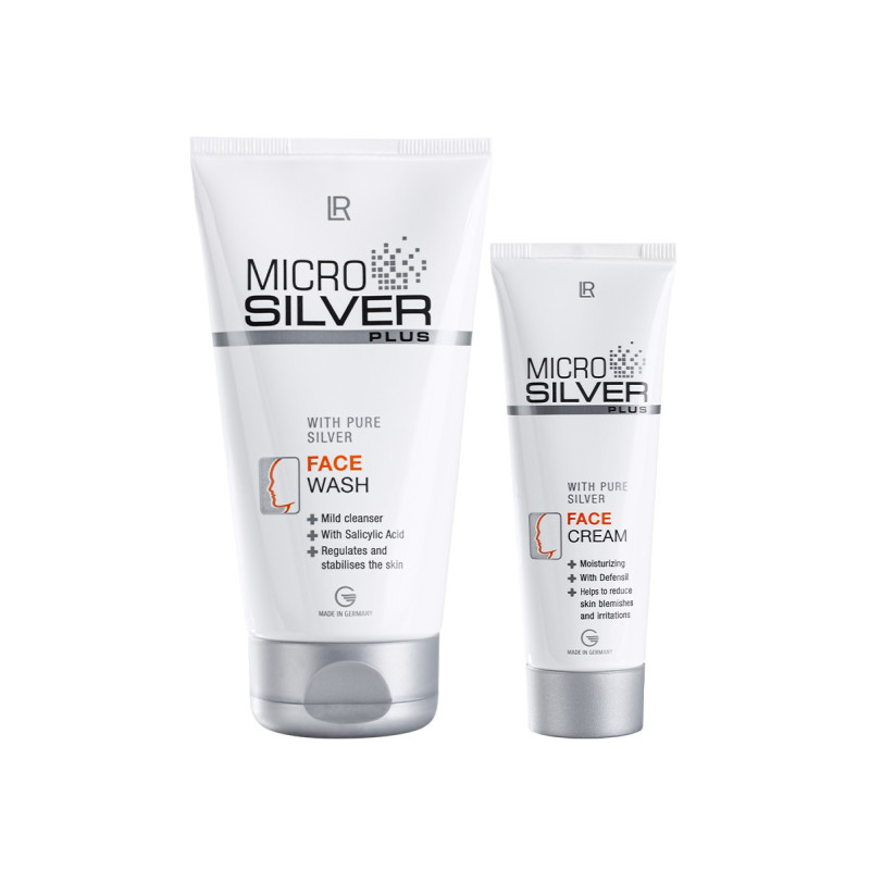 LR MICROSILVER PLUS Ensemble de soins du visage