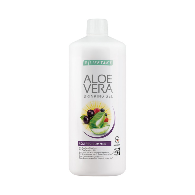 Gel de Bebida de Aloe Vera Açaí Pro Summer